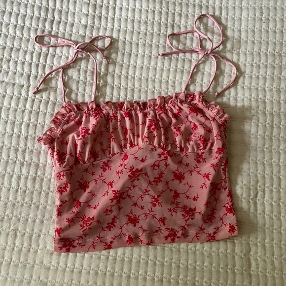 Motel Rocks Kalsi Top - Pink Bloom - Picture 1 of 4